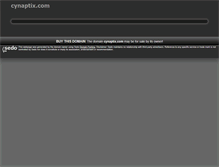 Tablet Screenshot of mail.cynaptix.com